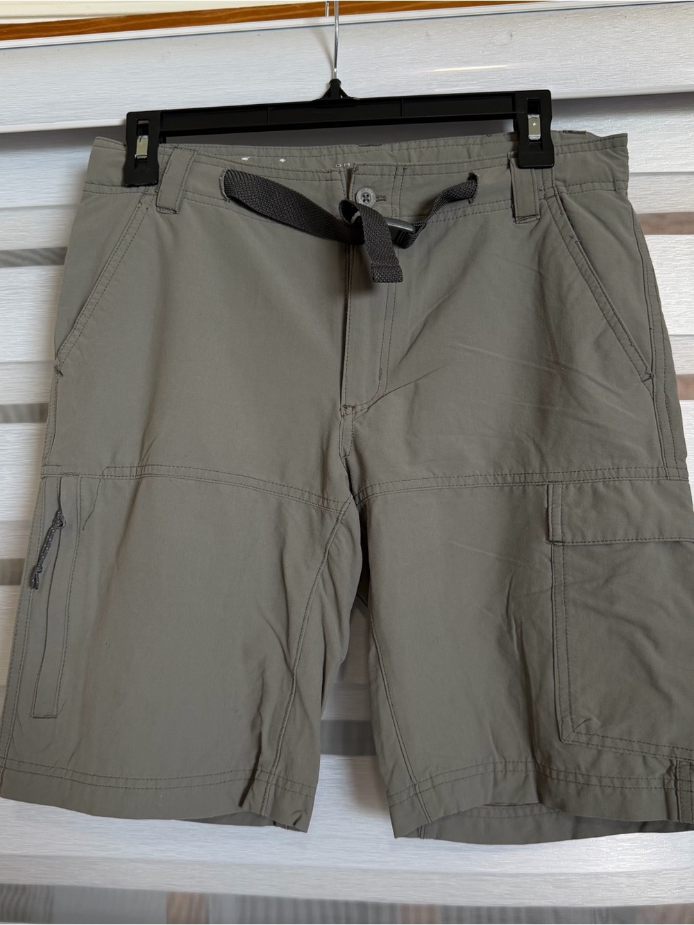 Boys Olive Green Utility Cargo Shorts